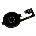 High Quality Home Button with PCB Membrane Flex Cable for iPhone 4 Black/White