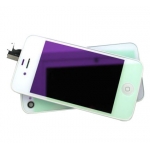 Mirror Plating Color Conversion Kit( (LCD Assembly + Back Housing + Home Button) replacement for iPhone 4