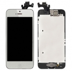 Plated LCD with Touch Screen Digitizer Assembly with small parts replacement for iPhone 5