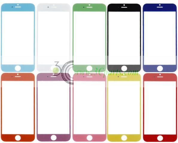 Colorful Front Screen Outer Glass replacement for iPhone 6