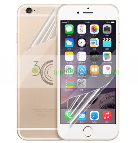 Hard Clear Protective Film for iPhone 6 4.7inch Front+Back