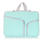 Double Pocket Zipper Bag for Macbook Air/Pro/Retina