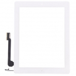 High Quality Touch Screen Assembly Replacement for iPad 4 White/Black