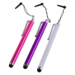Aluminum Material Capacitive Stylus Pen with Dustproof Plug for Mobile Phone Tablet PC