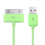 Colorful Round USB Data Sync Charger Cable for iPhone 4 4S iPad iPod