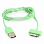 Colorful Round USB Data Sync Charger Cable for iPhone 4 4S iPad iPod