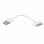 8cm Colorful Round USB Data Sync Charger Cable for iPhone 4 4S iPad iPod
