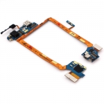Headphone Jack & Mic Flex Cable with Charging Port replacement for LG G2 D800/D801/D803/D800T​