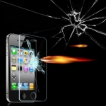 Transparent Clear Tempered Glass Film Curved Edge Screen Protector for iPhone 4 4S