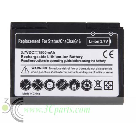 Battery replacement for HTC G16 ​ChaCha Status