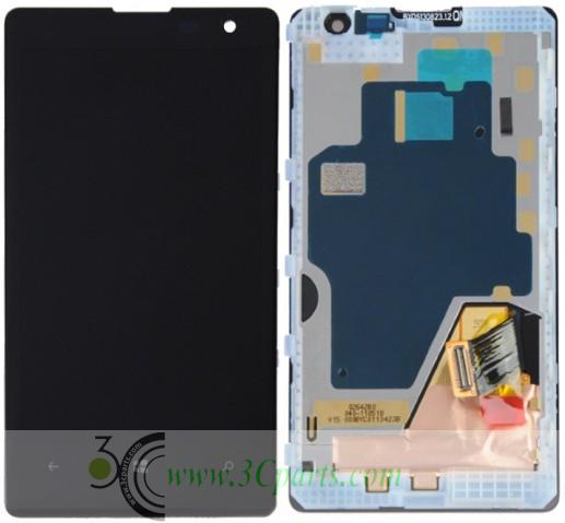 LCD Display Full Assembly with Frame replacement for Nokia Lumia 1020