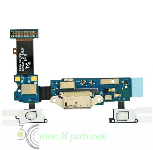 Dock Connector Charging Port Flex Cable replacement for Samsung Galaxy S5-G900A