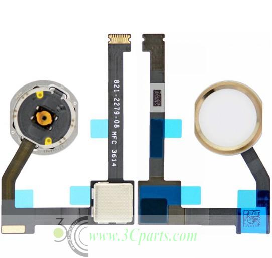 Home Button Assembly with Flex Cable Replacement for iPad Air 2 / iPad Mini 4​ Glod