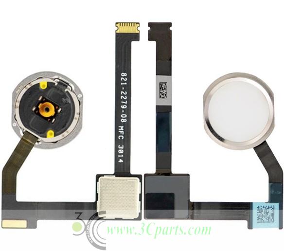 Home Button Assembly with Flex Cable Replacement for iPad Air 2 / iPad Mini 4​ Silver