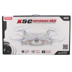 SYMA X5C 2.4GHz 4-axis 2.0MP HD Camera ​RC Quadcopter with Aerial Photography Function, 4CH 6-axis G...