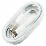 High Quality White Round USB Data Sync Charger Cable for iPhone 5/5C/5S/iPad/iPod