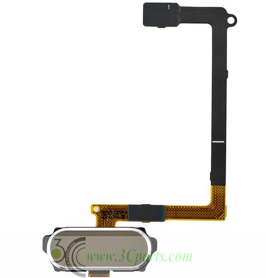 Home Button with Flex Cable Assembly replacement for Samsung Galaxy S6 Gold