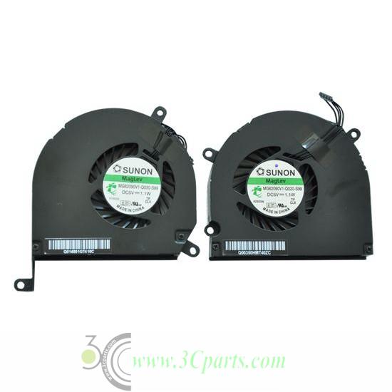 Left and Right Cooling Fan replacement for MacBook Pro ​15'' Unibody ​A1286