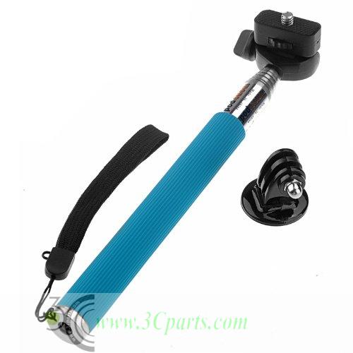 Extendable Pole Monopod with Tripod Mount Adapter for GoPro Hero 3 / 2 / 1