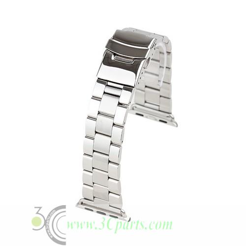 Stainless Steel Classic Buckle Watchband Replacement for Apple Watch