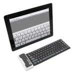 Waterproof Silicone Bluetooth Universal Keyboard for Apple iPhone iPad and Samsung