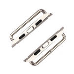 Stainless Steel Strap Adapter Metal Buckle Replacement for Apple Watch