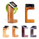 Wood Texture ​Stand Holder Charger for​ Apple Watch