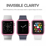 Colorful Transparent Crystal Clear TPU Protective Case for Apple Watch