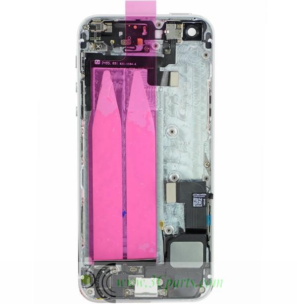 Back Cover Housing Assembly with Other Replacement ​Parts for iPhone 5S Silver