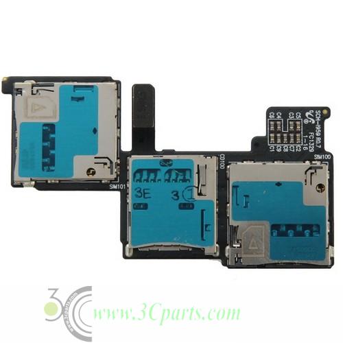SIM Card Socket Flex Cable replacement for Samsung Galaxy S4 / i959 / i9502
