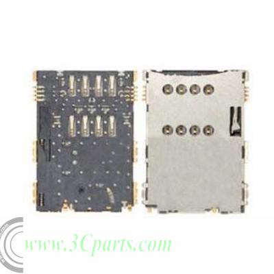 SIM Card Socket replacement for Samsung i5800 Galaxy 3