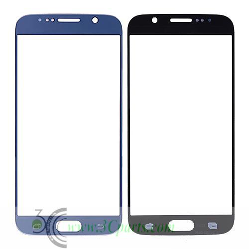 Front Glass Lens replacement for Samsung Galaxy S6 Blue