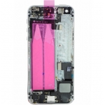 Back Cover Housing Assembly with Other Replacement ​Parts for iPhone 5S Silver