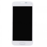 LCD with Touch Screen Digitizer Assembly replacement for Samsung Galaxy S5 Mini G800 White