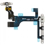 Power ON/OFF Control Flex Cable with Metal Bracket Assembly Replacement iPhone 5C