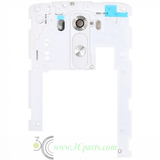 Camera Lens and Cover with Rear Button replacement for LG G3 D850 D855 LS990 White Black