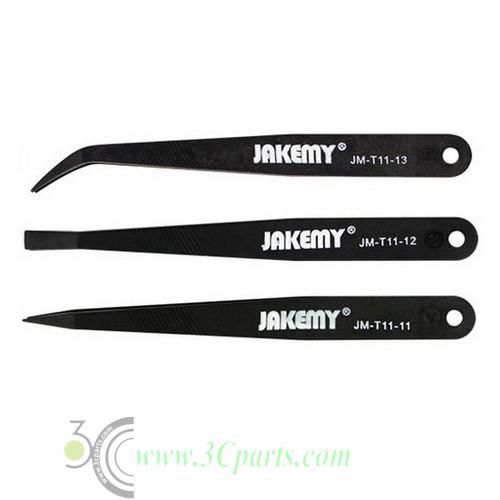 Jakemy JM-T11 3 in 1 Professional Anti-static Tweezers Set
