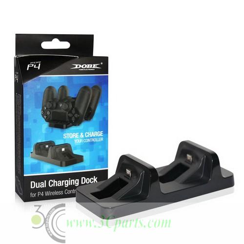 Dual Wireless Controller USB Charger Dock Station for PS4