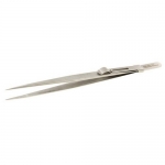 Jakemy JM-T9-11 Adjustable Straight Tweezers Silver