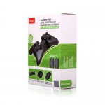 Dual Charging Dock Charger Station with 2 Battery for XBOX One