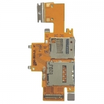 SIM Card and SD Card Reader Contact Flex Cable replacement for Sony Xperia Tablet Z/SGP311/SGP312/SG...