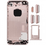 Back Cover with Sim Card Tray and side buttons replacement for iPhone 6S Rose Gold