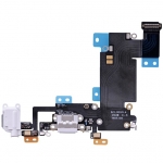 Dock Connector & Headphone Jack Flex Cable replacement for iPhone 6S Plus White