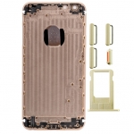 Back Cover with Sim Card Tray and side buttons Replacement for iPhone 6 Plus Gold