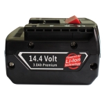 14.4V Li-ion Battery Replacement for Bosch BAT614