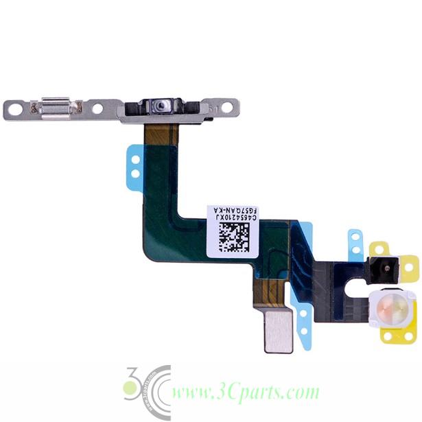 Power Button Flex Cable Assembly With Metal Bracket replacement for iPhone 6​S Plus