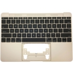 Upper Case with keyboard Replacement for MacBook 12" A1534 2015 Year Gold