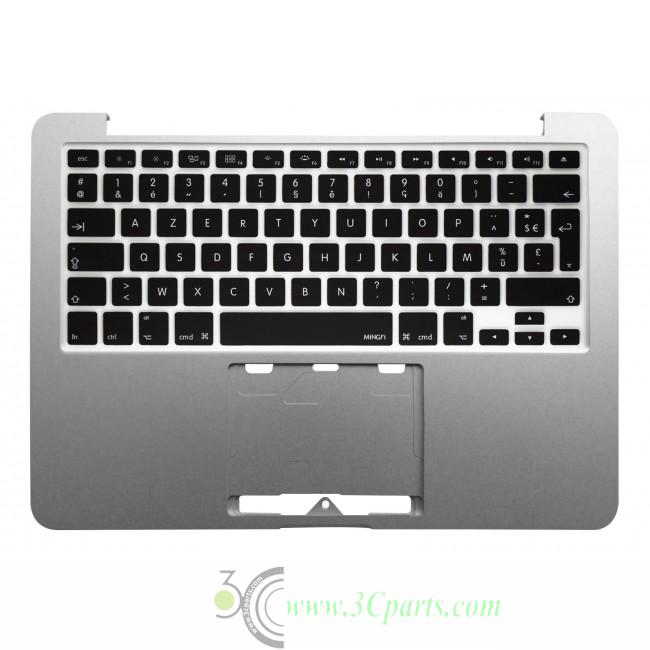 Top Case with Keyboard (French) Replacement ​for MacBook Pro Retina 13" A1502 2013 (without trackpad)