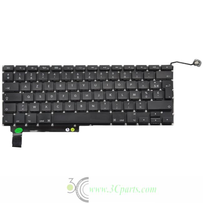 Keyboard (Mid 2009-Mid 2013) Replacement for Macbook Pro 15" Unibody A1286 - French