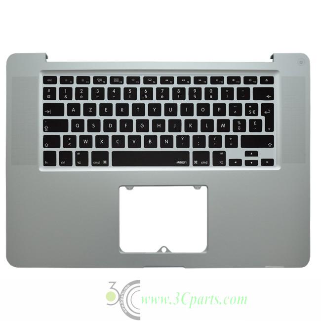 Top Case with ​Keyboard Replacement for Macbook Pro 15" Unibody A1286 (2008) - French (without trackpad)